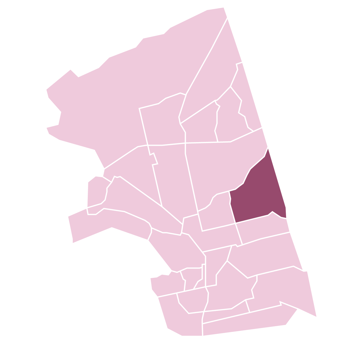 Clemens Mill map graphic