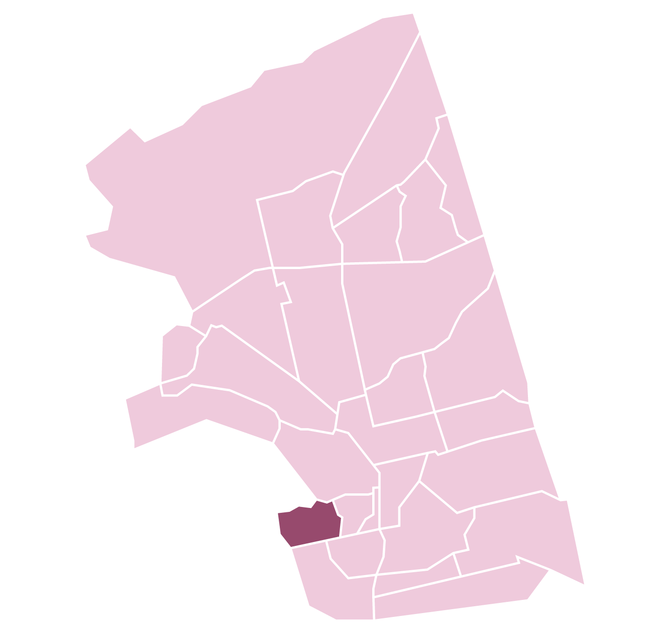 Salisbury/Southgate map graphic