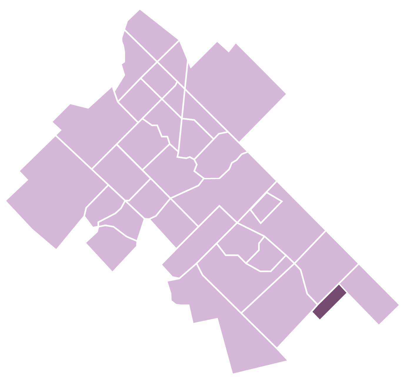 Pergola Commons map graphic