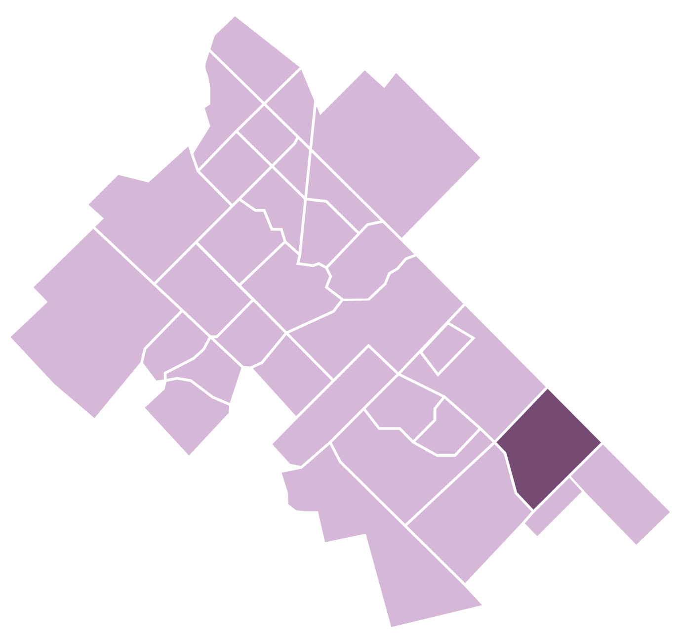 Pine Ridge & Westminster map graphic