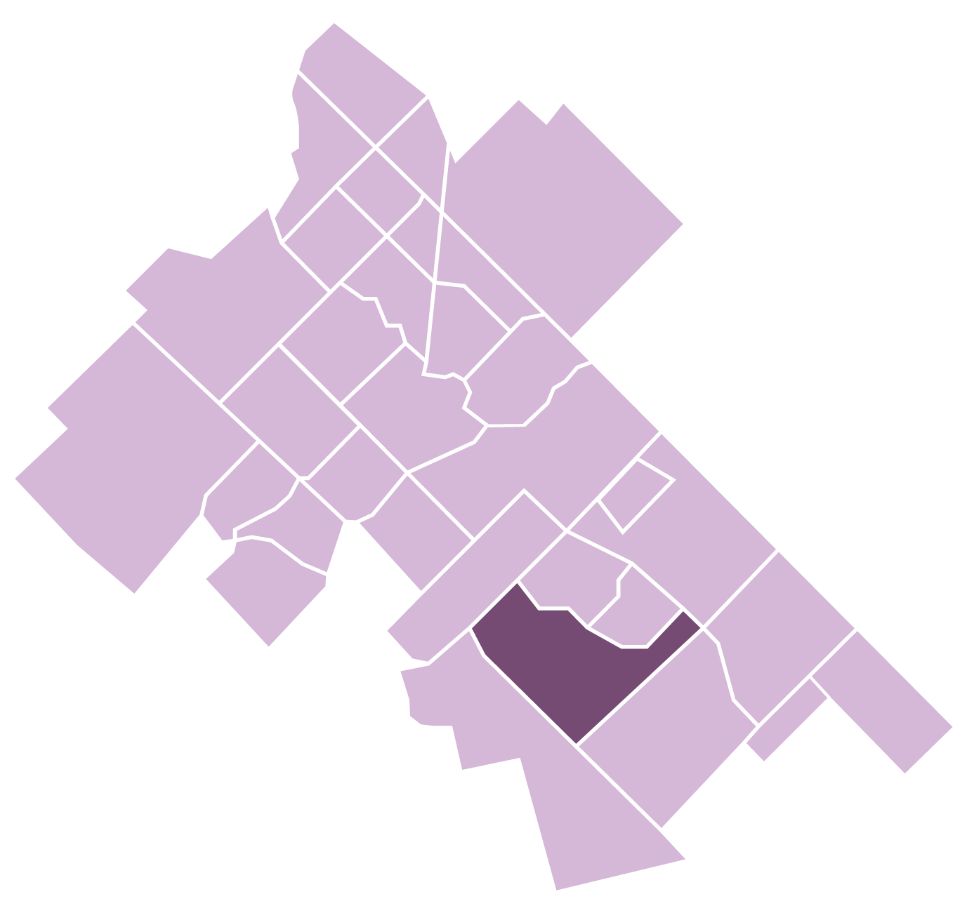 Preservation Park map graphic