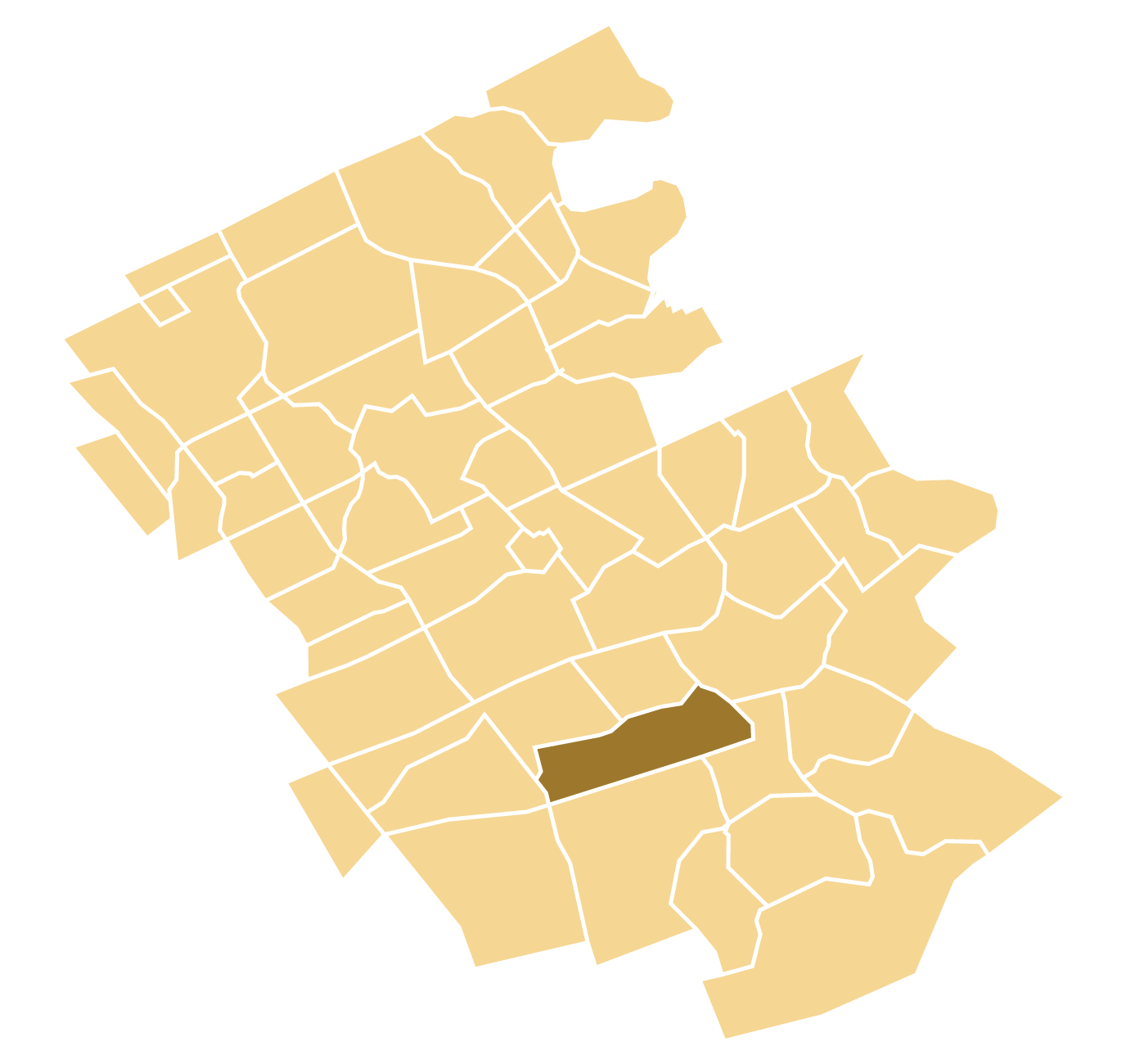Country Hills map graphic