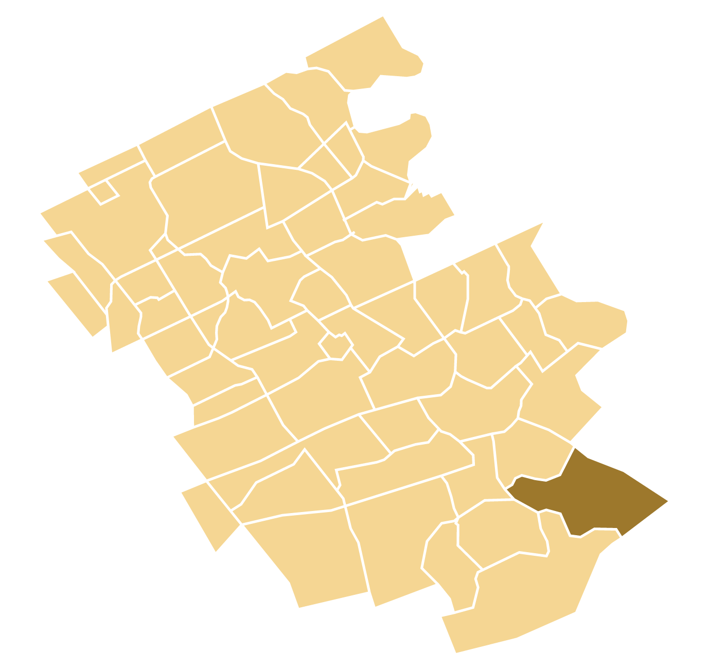 Deer Ridge map graphic