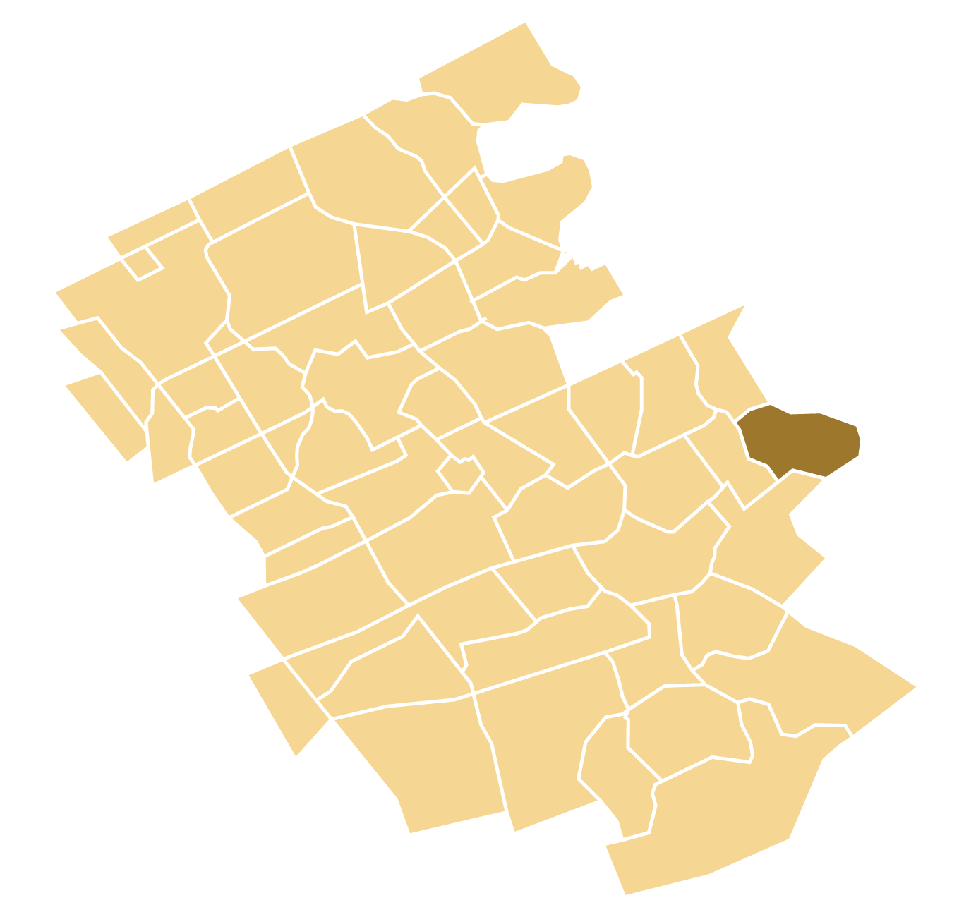 Lackner Woods map graphic