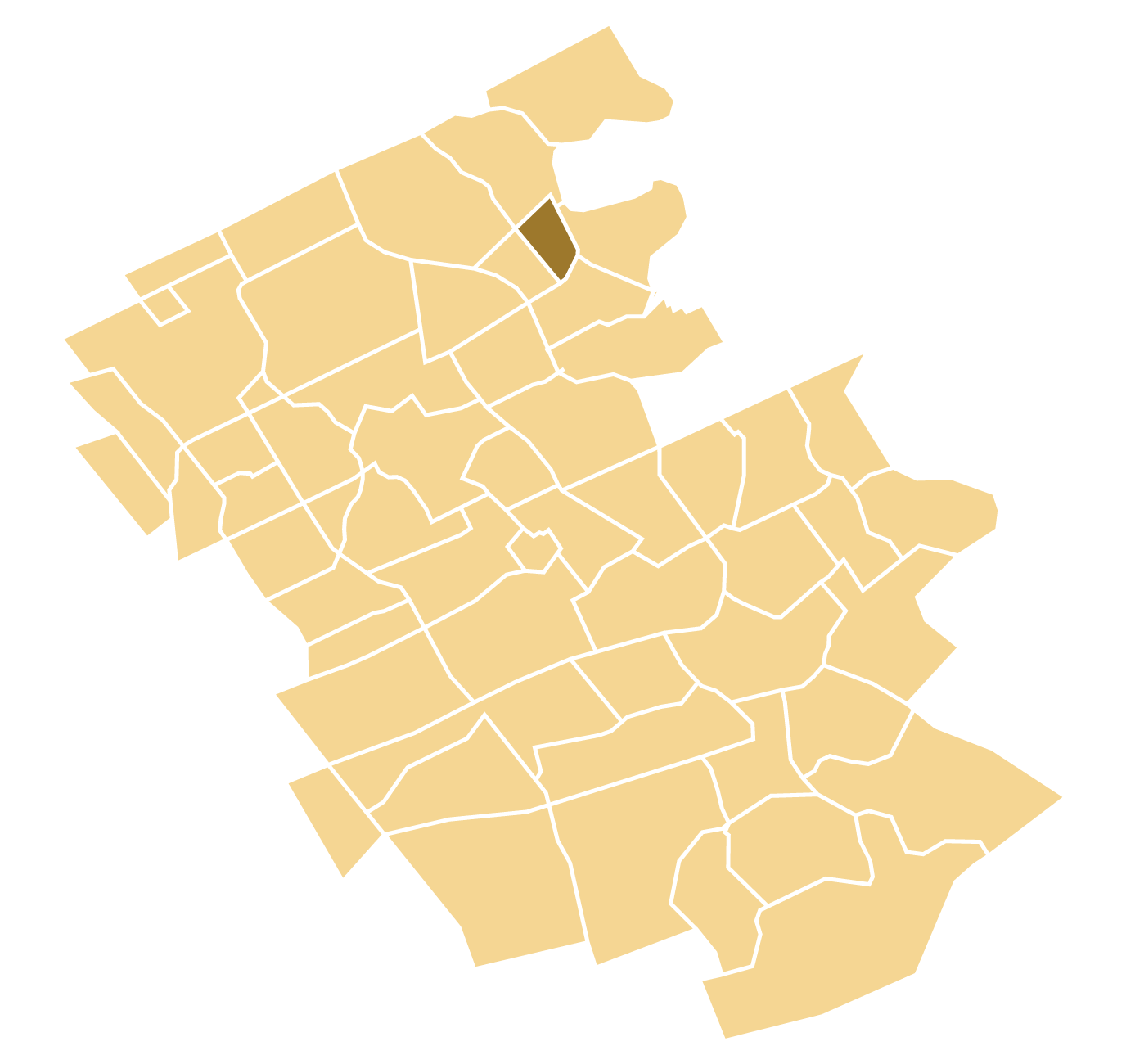 Lexington map graphic