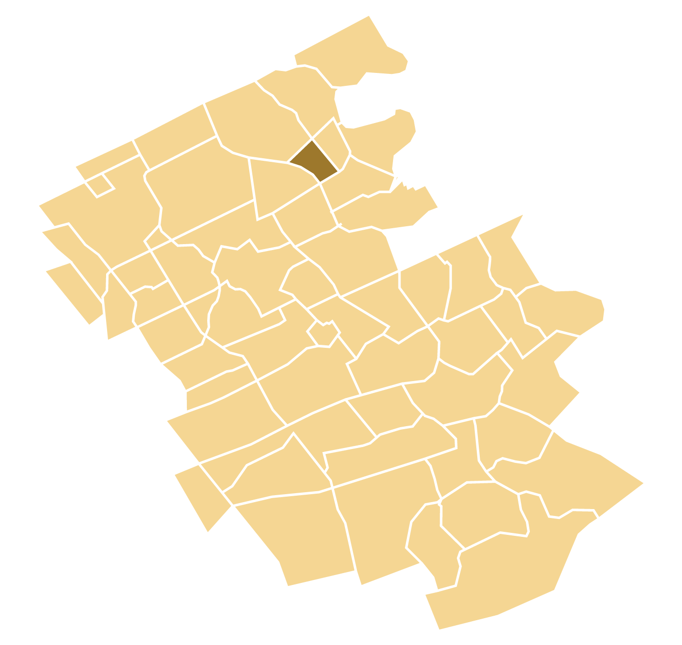 Lincoln Village map graphic