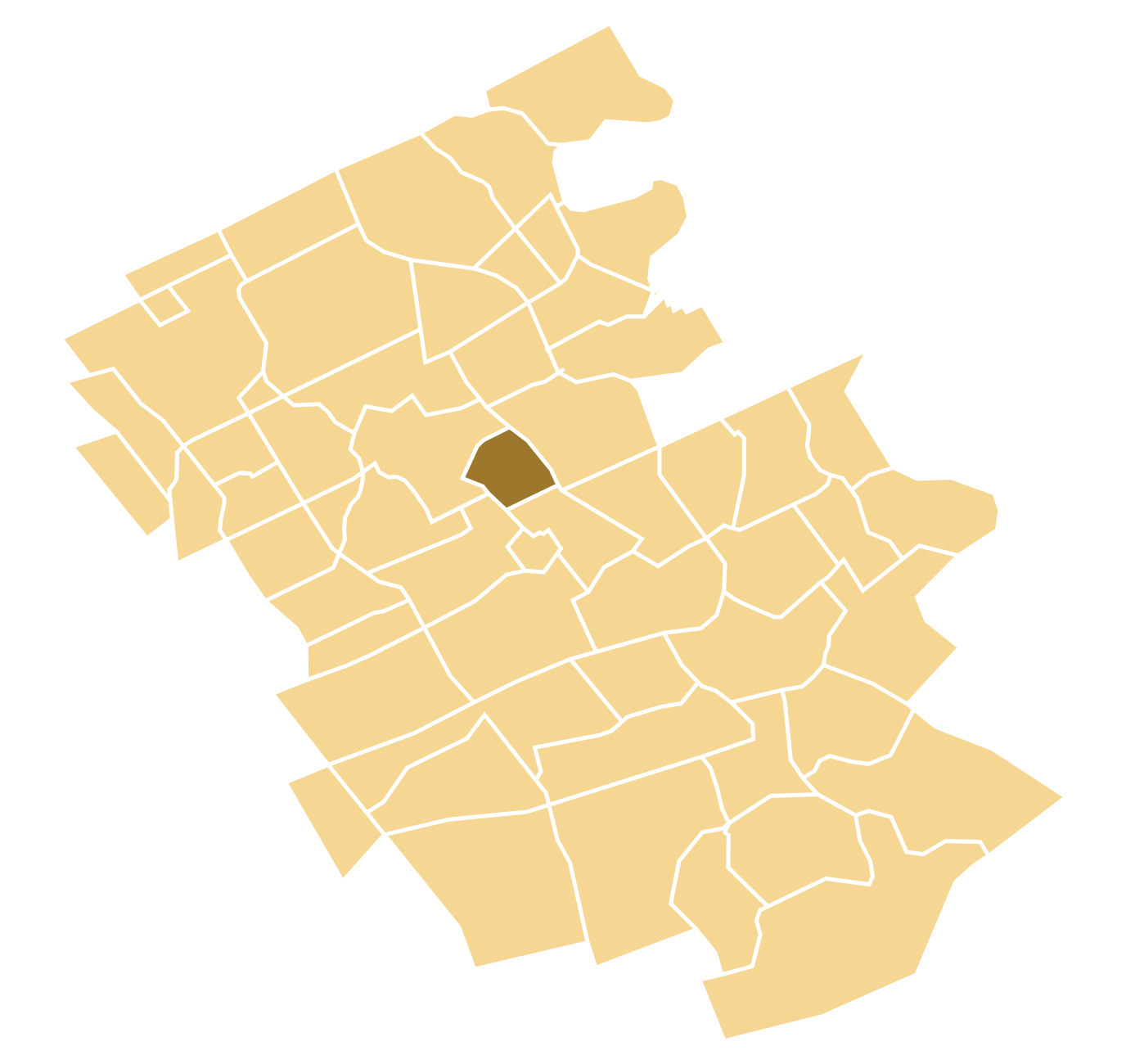 Midtown Kitchener map graphic