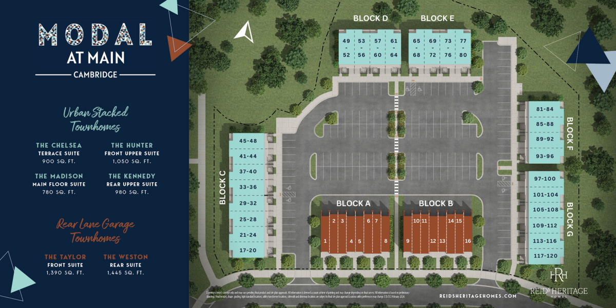 Modal Site Plan 